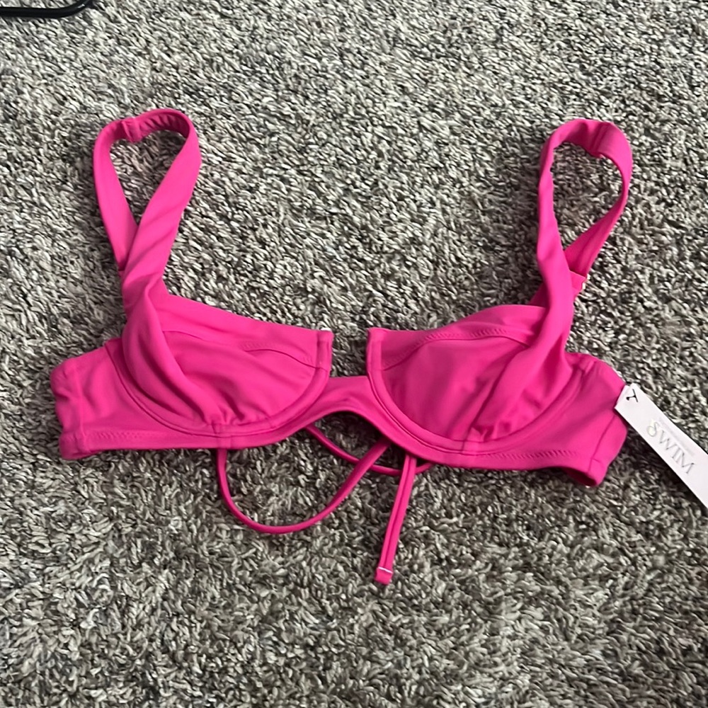 Pink Victoria secret swim suit top